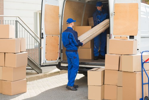 Docklands removal team working under an ethical modern slavery policy
