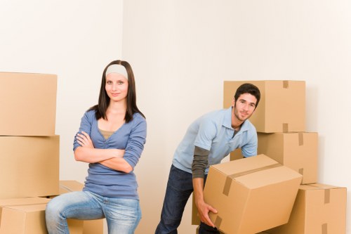 Preparation and packing checklist for a Docklands van move