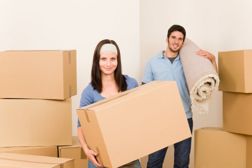 Packing and loading service for a home in Docklands