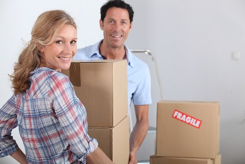 Careful van transport for Docklands flats and businesses